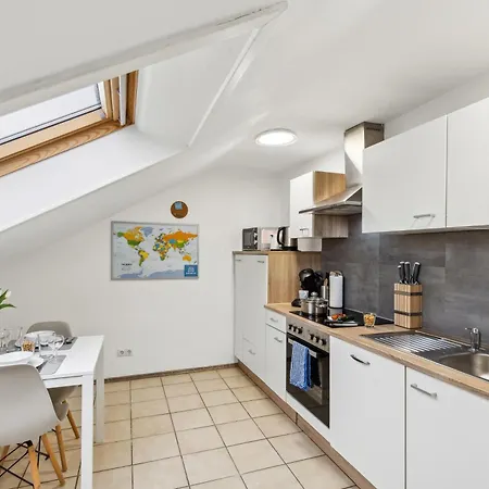 Apartament Zentrale, Grosse & Moderne In